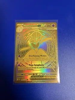 Mega Gardevoir ex 187/132 Mega Evolution Gold Pokemon Mint NM Pack Fresh - Image 1