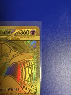 Mega Gardevoir ex 187/132 Mega Evolution Gold Pokemon Mint NM Pack Fresh - Image 5