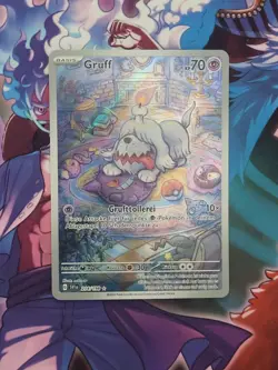 Pokemon Karte Gruff 214/198 | Karmesin & Purpur Art Rare | Near Mint Deutsch #1 - Image 1