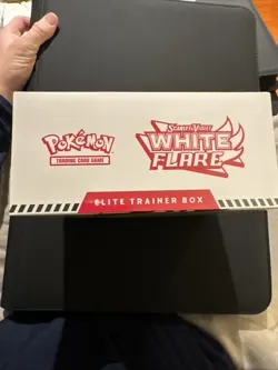 Pokemon White Flare Elite Trainer Box ETB and 3 Booster Bundles Sealed - Image 3