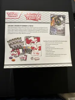 Pokemon White Flare Elite Trainer Box ETB and 3 Booster Bundles Sealed - Image 4