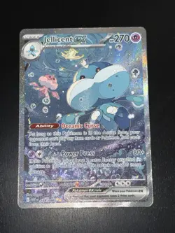 Jellicent EX Special Illustration Rare Pokemon White Flare English 168/086 MINT - Image 1