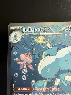 Jellicent EX Special Illustration Rare Pokemon White Flare English 168/086 MINT - Image 3