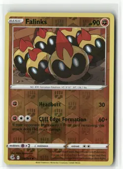 Falinks 154/264 Reverse Holo - Fusion Strike - Pokemon TCG NM - Image 1