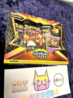Pokemon TCG: Shining Fates Mad Party Pin Collections Box *SEALED* KID KAWAII 820650808685 - Image 1