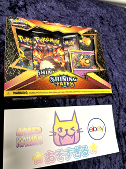 Pokemon TCG: Shining Fates Mad Party Pin Collections Box *SEALED* KID KAWAII 820650808685 - Image 2