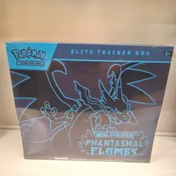 PRESALE Pokemon TCG: Mega Evolution Phantasmal Flames Elite Trainer Box - ETB - Image 1