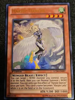 Yugioh! VLP Harpie Dancer - LCJW-EN097 - Ultra Rare - 1st Edition Lightly Played - Image 1