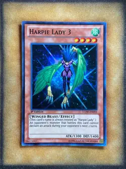 Yugioh Harpie Lady 3 LCJW-EN092 Super Rare 1st Ed NM - Image 1