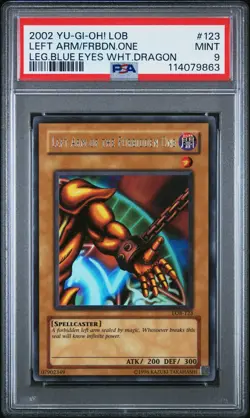 2002 #123 LEFT ARM OF THE FORBIDDEN ONE PSA 9 - Image 1