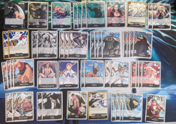 One Piece TCG 51 Card Rob Lucci Black Complete Deck OP03 CP9 - Image 1