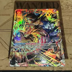 Op13-120 Sabo SEC One Piece Card Game Carrying On His Will English Near Mint - Image 1