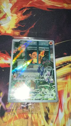 Pokemon TCG CHARMANDER 044 Obsidian Flames Holo ETB Promo Card SEALED - Image 1