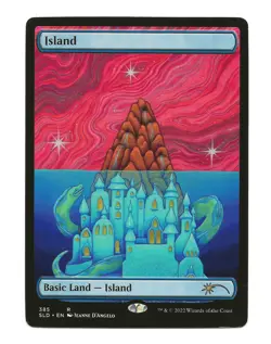 Island (385) MTG Land Card Secret Lair Drop 1x NM Magic the Gathering - Image 1