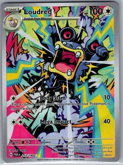 Loudred 212/182 SV04: Paradox Rift - Pokemon Card - NM - Image 1