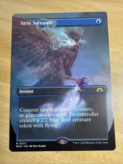 Strix Serenade - Borderless - Modern Horizons 3 MH3 - MtG - NM - Image 1