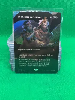 MTG The Sibsig Ceremony (Borderless) [Tarkir: Dragonstorm] Foil - Image 1