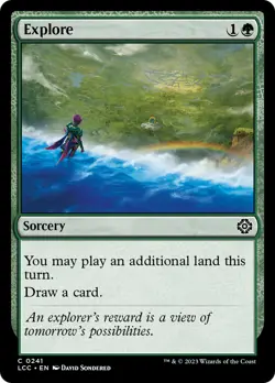Explore [The Lost Caverns of Ixalan Commander] Magic MTG - Image 1