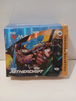 MAGIC THE GATHERING AETHERDRIFT COLLECTOR BOOSTER BOX SEALED - Image 1