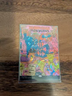 Krark-Clan Ironworks HALO FOIL, An Encyclopedia of Magic Secret Lair, fastship - Image 1