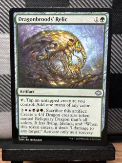 MTG TCG: Dragonbroods' Relic 140, Tarkir: Dragonstorm - Image 1