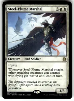 Steel-Plume Marshal Jumpstart Regular MTG - Image 1
