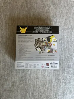 Pokemon Center Celebrations Elite Trainer Box ETB New Sealed Rip On Plastic - Image 2