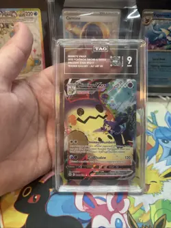 Pokemon Mimikyu VMAX TG17/TG30 Brilliant Stars Trainer Gallery TAG 9 Mint - Image 1