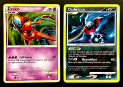 Pokemon TCG Holo Deoxys 2/95 Call of Legends 2011 & Darkrai DP52 Promo 2009 - Image 1
