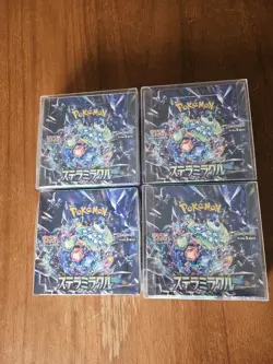[US Seller] Japanese Pokemon Scarlet & Violet Stellar Miracle Box Sealed - Image 4