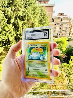 Pokemon Venusaur Set Base 1edizione Cgc 10 Italiano 15/102 Holo Ita ERROR POP 1 - Image 3
