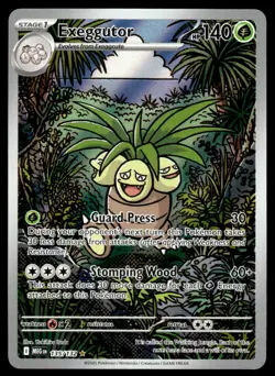 Pokemon TCG ME01: Mega Evolution #135/132 Exeggutor LP (Scratches) - Image 1