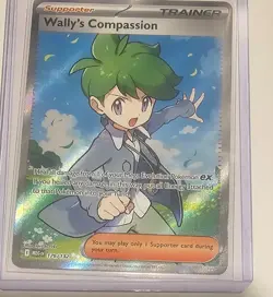 Wally's Compassion 176/132 Full Art Ultra Rare - Pokemon TCG: Mega Evolution NM - Image 1