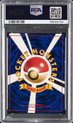 1996 POKEMON BASE SET JAPANESE #150 MEWTWO-HOLO PSA 9 - Image 2