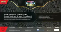 Pokemon TCG Paldean Fates Great Tusk Iron Threads Ex Premium Collection PRESALE - Image 2