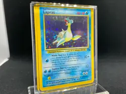 Pokemon Fossil Lapras 10/62 HOLO RARE 1995 NM - Image 1