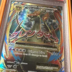 PSA 9 Full Art/M Mega Charizard EX 2016 Pokemon XY Evolutions 101/108 - Image 3