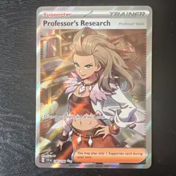 Professor's Research (Professor Sada) 240/198 Pokemon TCG - Scarlet & Violet - Image 1