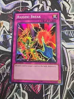 Raigeki Break LCYW-EN286 Yu-Gi-Oh Legendary Collection 3: Yugi's World 1st ED - Image 1