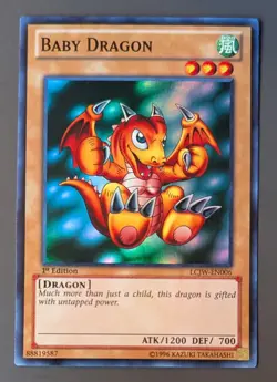 Baby Dragon 1st Edition LCJW-EN006 Yu-Gi-Oh! Ultra Rare NM - Image 1