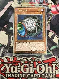 Cyber Jar Platinum Secret Rare RA03-EN095 Yugioh - Image 1