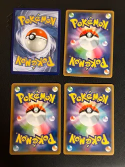 Pokemon Raichu And Alolan Raichu GX Tag Team 54/236 + 3 JPN tag team cards - Image 2