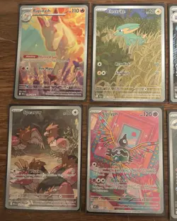 POKEMON TCG Scarlet & Violet/ Mega Evo Lot Of 9 IR Illustration Rare Cards - Image 3