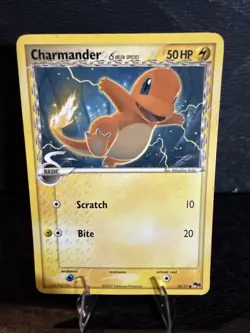 Pokemon TCG Charmander 010/017 POP Series 5 Regular Common Card EN-MP 2007 - Image 1