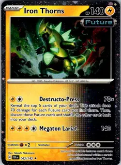 Iron Thorns - (Cosmos Holo) Rare Miscellaneous Cards & Products 062/162 NM - Image 1