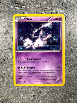 Pokemon TCG Cards Mew XY192 Black Star Promo Holo LP - Image 1