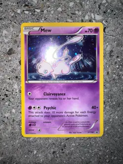 Pokemon TCG Cards Mew XY192 Black Star Promo Holo LP - Image 3