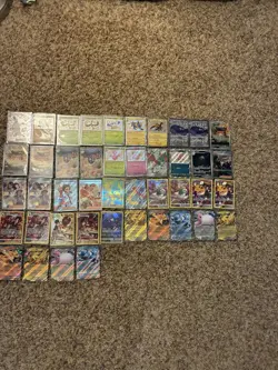 Pokemon TCG - Lot Of 44 Cards With Full Arts, Alt Arts, IRs, Character Rares - Image 1