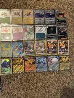 Pokemon TCG - Lot Of 44 Cards With Full Arts, Alt Arts, IRs, Character Rares - Image 4