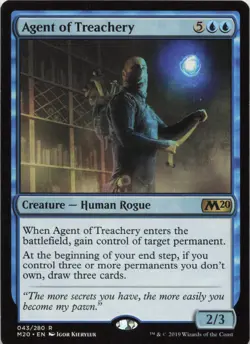Agent of Treachery R Core Set 2020 43 - LP MTG - Image 1